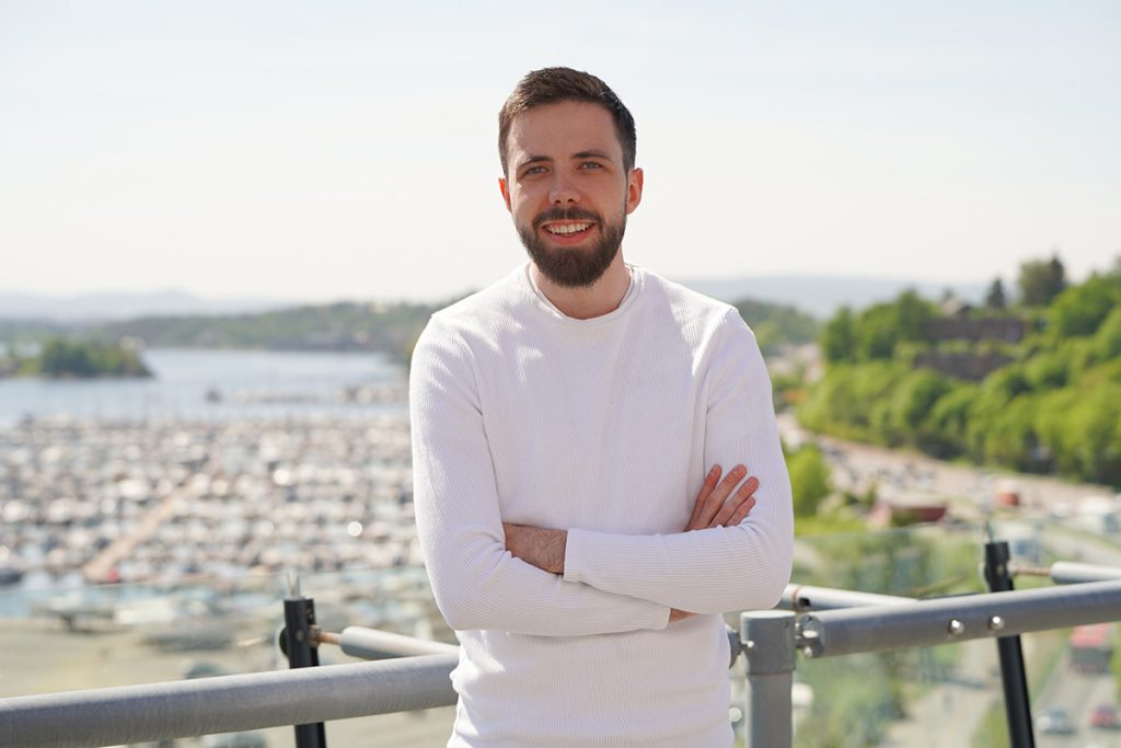 På kun tre år har Kristian gått fra nyutdannet utvikler, til nå å lede et av kjerneteamene i Tripletex.
