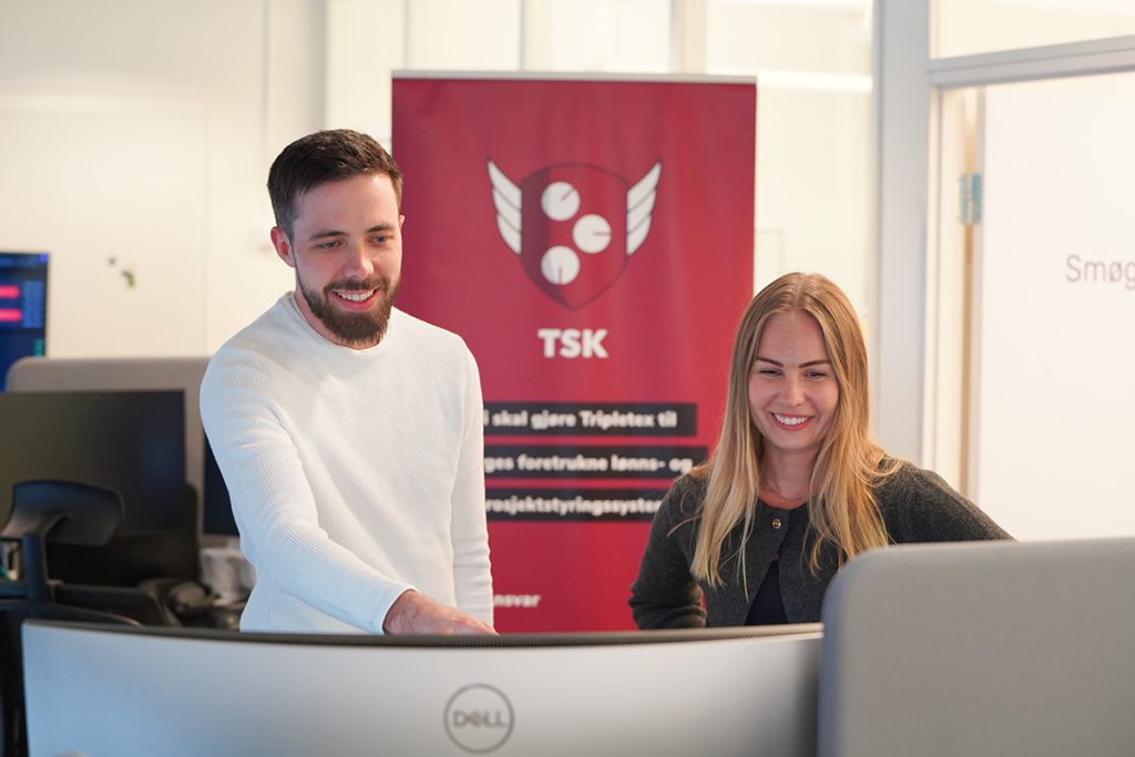 I Tripletex blir du inkludert i et sterkt og erfarent utviklingsmiljø – omgitt av hyggelige kolleger.