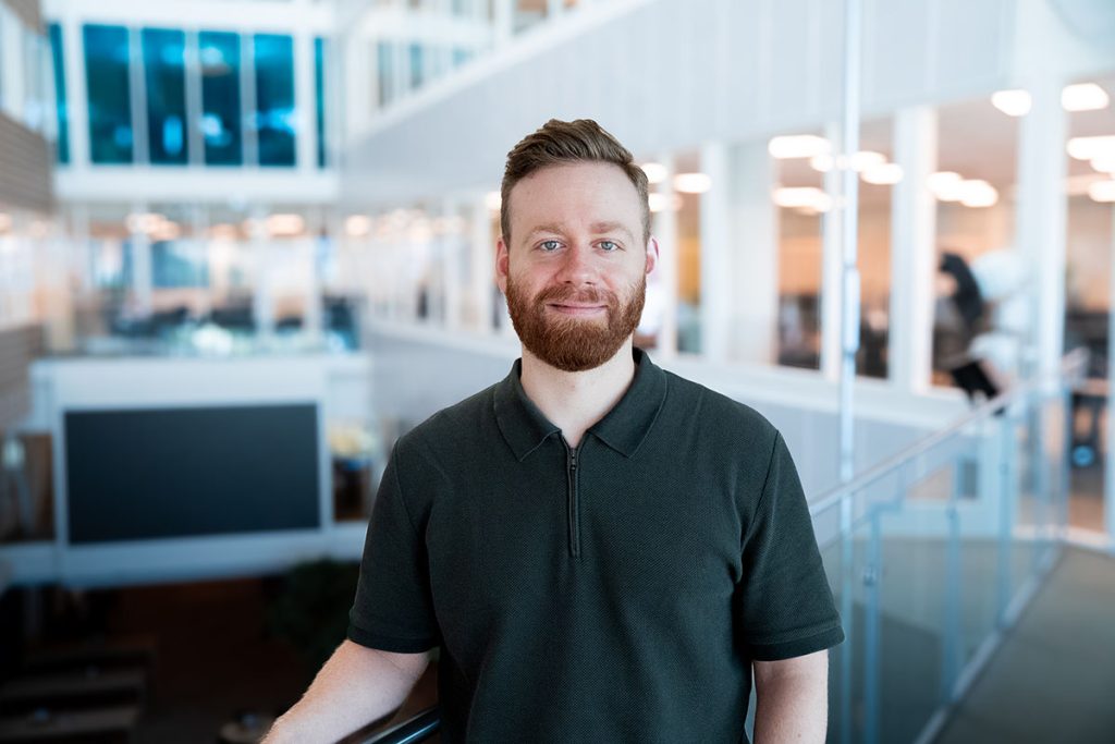 Portrettbilde av Kristian Bakke, Growth Manager for landbruk og årsoppgjør i Tripletex