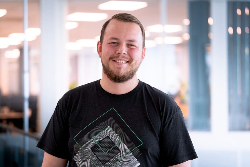 Portrettbilde av Erik André Paulsen, integrasjonsspesialist i Tripletex